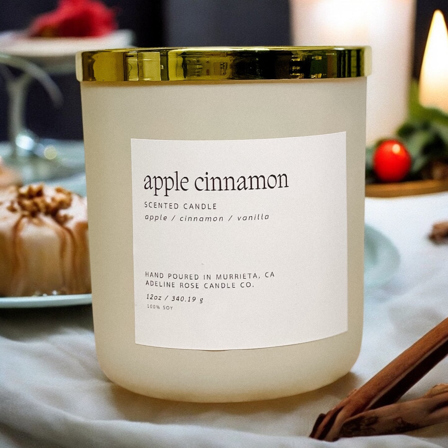 APPLE HARVEST - 100% SOY CANDLE