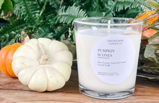 PUMPKIN SCONES - 100% SOY CANDLE -