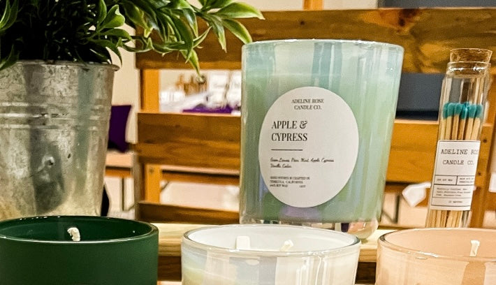 APPLE CYPRESS - 100% SOY CANDLE -